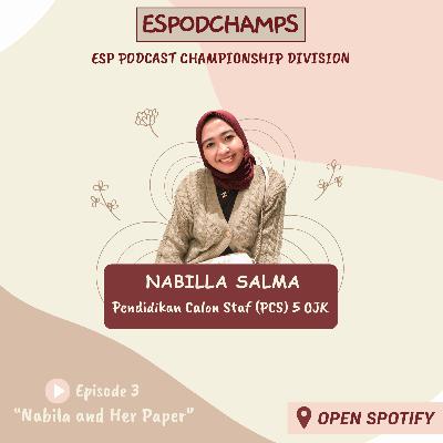 ESPODCHAMPS: Nabilla and Her Paper