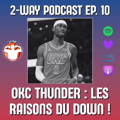 Podcast 2-Way NBA Ep.10 : OKC Thunder, les raisons de la méforme !