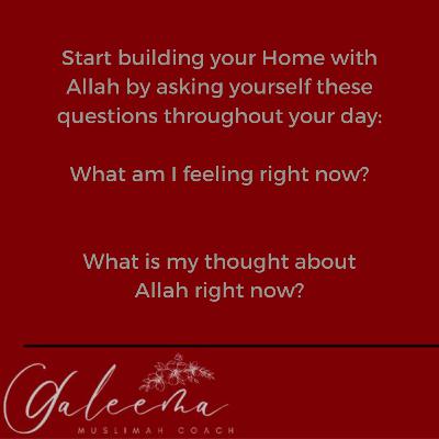 Building Your Home with Allah