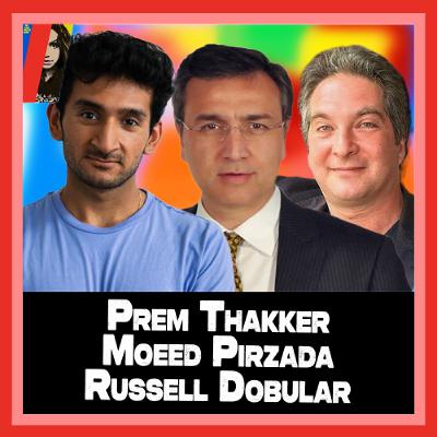 Epstein, Trump, Bari Weiss, & Imran Khan With Prem Thakker, Moeed Pirzada &  Russell Dobular