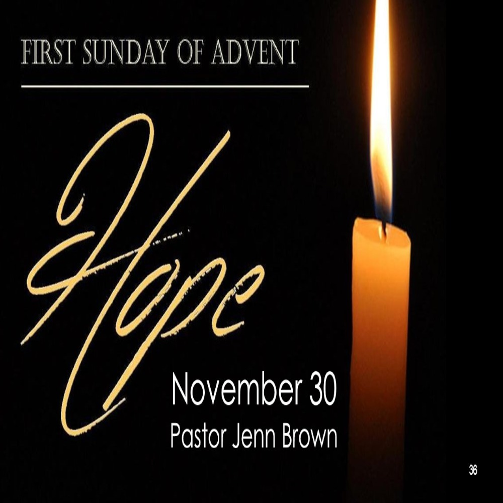November 30th, 2025 - First Sunday of Advent