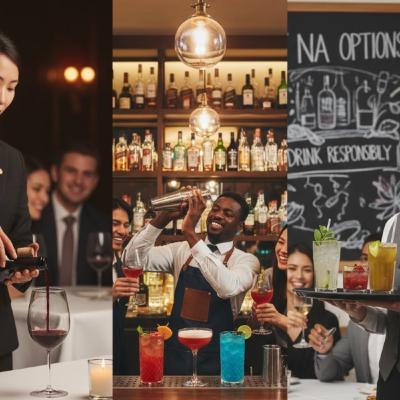8.- El alma líquida del restaurante: el arte y la responsabilidad de servir bebidas