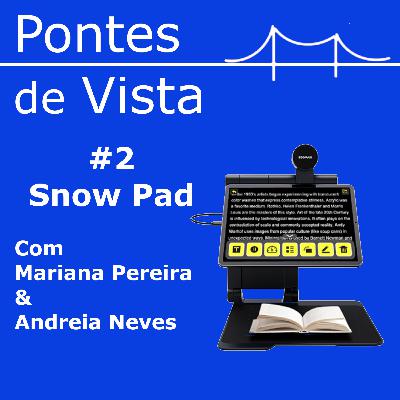 Ampliador de Mesa Portátil Snow Pad