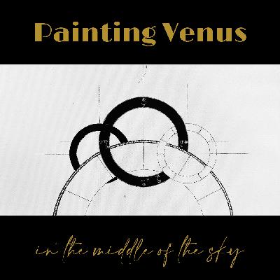Painting Venus, in the middle of the sky; on the 5th of June 2023.