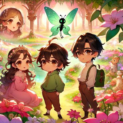 "El Grillo Esmeralda y los Deseos del Jardín Mágico"