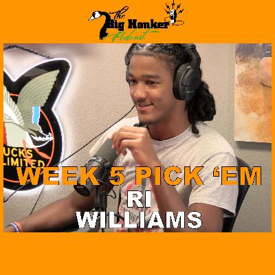 BONUS EPISODE: NFL Week 5 Pick 'Em - Ri Williams