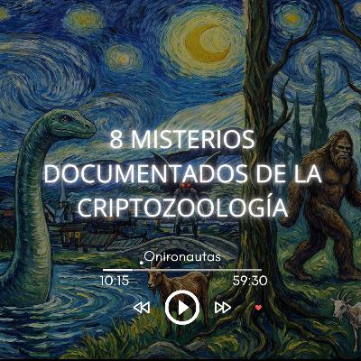 📍8 misterios documentados de la criptozoología | Historias para dormir | fondo negro