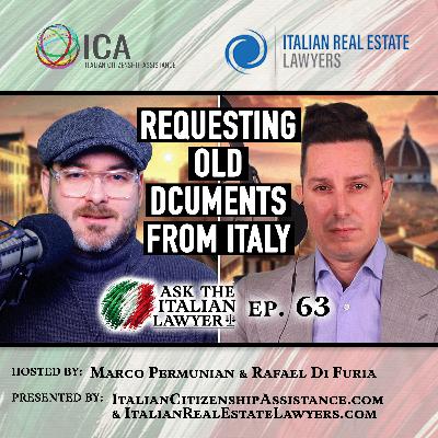 How to Get Old Italian Birth and Marriage Records for Citizenship by Descent