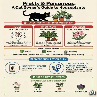 The 10 Houseplants That Can Kill Your Cat (No One Warns You)
