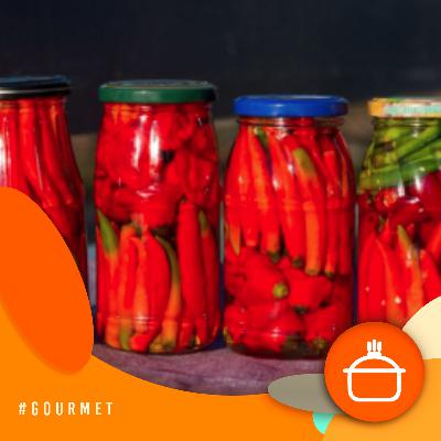 Alvorada Gourmet - Pimenta em conserva na cachaça