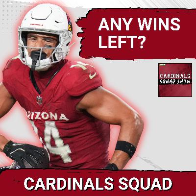 CARDINALS SQUAD SHOW: Will The Arizona Cardinals Win Another Game For The Rest Of The Season?