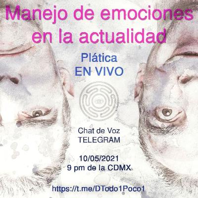 Manejo de las emociones en la actualidad