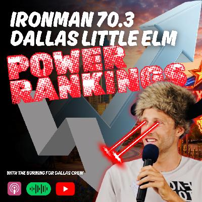 IRONMAN 70.3 Dallas Little Elm Professional Power Rankings