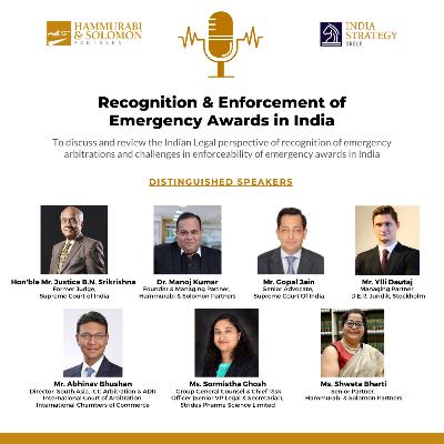 Recognition & Enforcement of Emergency Awards in India