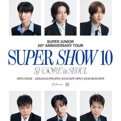 Super Junior concludes 20th anniversary world tour with Seoul encore Super Junior concludes 20th anniversary world tour with Seoul encore
