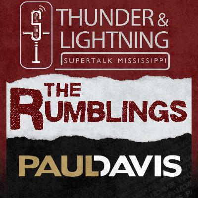 12-10-25: On The First Day of Christmas The Rumblings Gave to Me