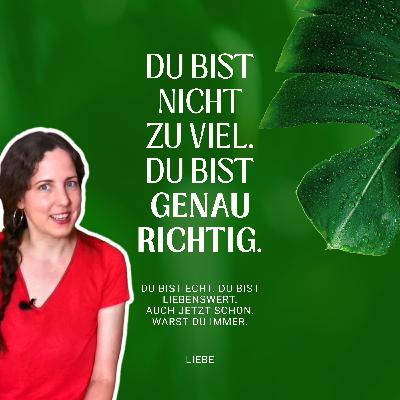 💚 LIEBE, wer du bist heißt, dir mit Mitgefühl zu begegnen, wie auch immer du dich fühlst oder findest 💚 LIEBE, wer du bist heißt, dir mit Mitgefühl zu begegnen, wie auch immer du dich fühlst oder findest