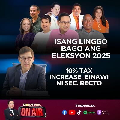 Reaction | 10% Tax Increase - Binawi ni Recto, Isang Linggo bago ang Eleksyon