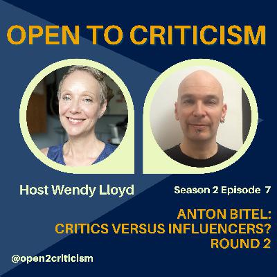 Critics vs Influencers? Round 2 with Anton Bitel