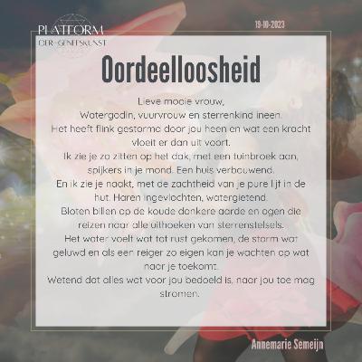 Oordeelloosheid