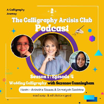 Wedding Calligraphy with Suzanne Cunningham