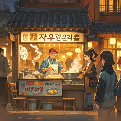 夜摊馄饨：你敢在午夜小巷里吃馄饨吗？