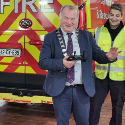 KCLR News: Ken Murnane at the launch of Carlow Fire Service Thermal Drones (07/11/2025) KCLR News: Ken Murnane at the launch of Carlow Fire Service Thermal Drones (07/11/2025)