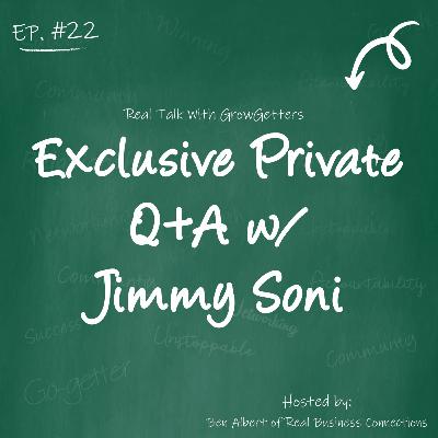 Ask Me Anything w/ Jimmy Soni at GrowGetters ONLY (GG #22)