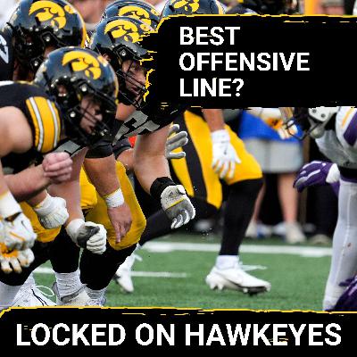 BEST IN AMERICA: Iowa Hawkeyes Offensive Line WINS Joe Moore Award, Logan Jones Sets STANDARD