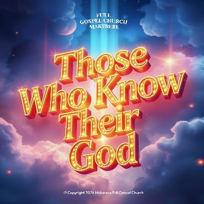 Those Who Know Their God - Pr. Fred Wantante