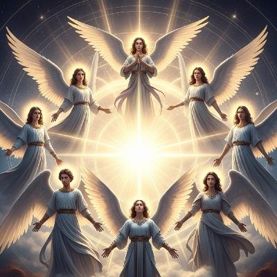 Los Siete Angeles y los Siete Niveles del Ser