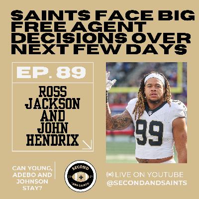 Saints Face Big Free Agency Decisions Over Next Few Days Ahead Of New League Year Saints Face Big Free Agency Decisions Over Next Few Days Ahead Of New League Year