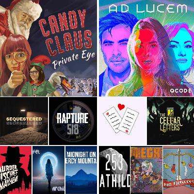 CANDY CLAUS, PRIVATE EYE & AD LUCEM + 1 series completion, 2 season finales, and 7 new seasons coming soon!