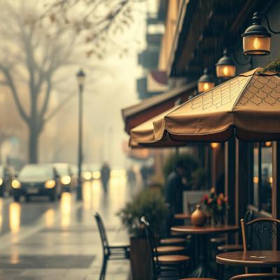 Rainy Street Cafe - 10 Hours Sleep Sound Rainy Street Cafe - 10 Hours Sleep Sound