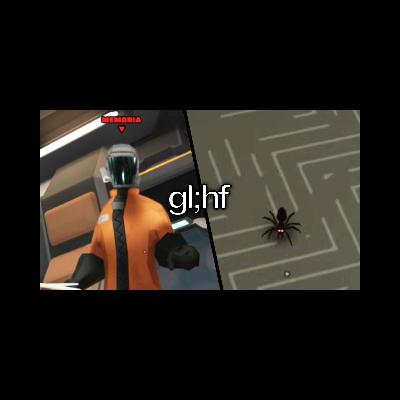 exterminator and spider discuss peace treaty