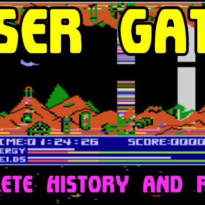 Pew Pew Pleasure! Laser Gates | 1200XL An Atari 8 bit Podcast Episode 21