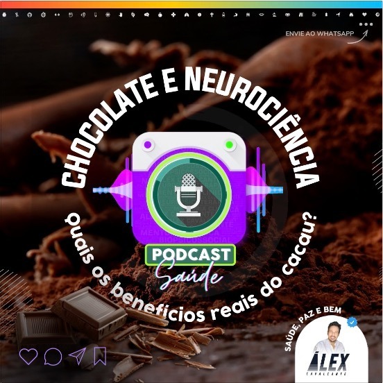 🔴 #316 Chocolate e Neurociência. Quais os benefícios reais do cacau? episode artwork