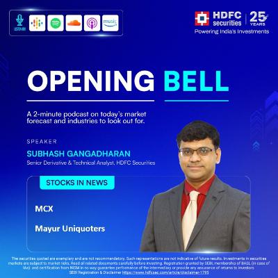 Opening Bell - 09 / 05 / 25