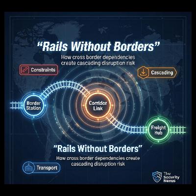 Rails Without Borders: How Cross Border Dependencies Turn Rail Networks into Cascading Risk Machines