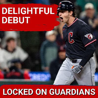 Chase DeLauter DELIVERS On HOPES & DREAMS in Cleveland Guardians Opening Series vs. Seattle Mariners