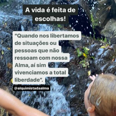 A vida é feita de escolhas