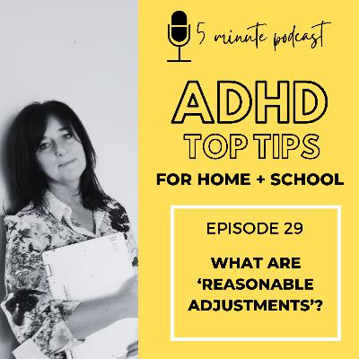 REASONABLE ADJUSTMENTS - EPISODE 29