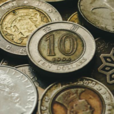 10 monedas de plata