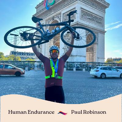 One for the Guinness World Record Books, Finishing the hardest Triathlon in the world Arch2Arc | Paul Robbinson