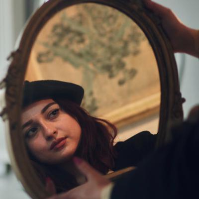 Spiegel in een intieme relatie Spiegel in een intieme relatie