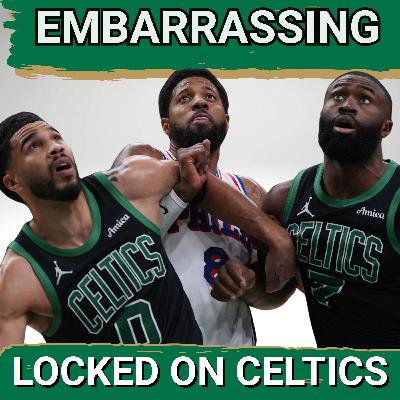 Celtics FALL APART in 4th Q, Tatum & Brown DISAPPEAR, Embiid Allowed To DOMINATE
