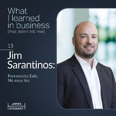Jim Sarantinos: Parramatta Eels. No easy try.