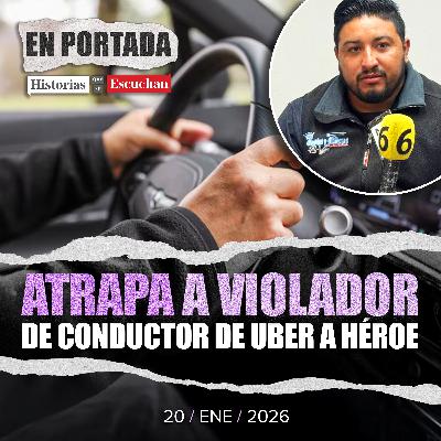 Conductor de Uber salva a menor apuñalada y acorrala al agresor