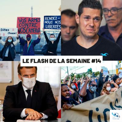 Flash de la semaine du 16 novembre - Sécurité globale, procès Daval, confinement, Brésil Flash de la semaine du 16 novembre - Sécurité globale, procès Daval, confinement, Brésil