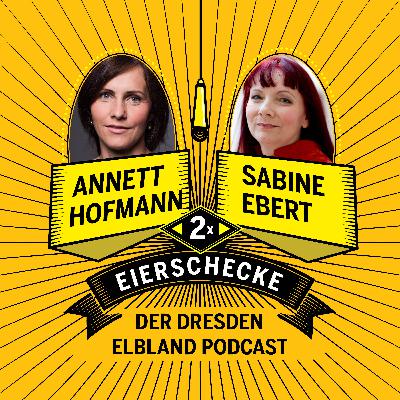 Annett Hofmann und Starautorin Sabine Ebert spazieren durch Meißen